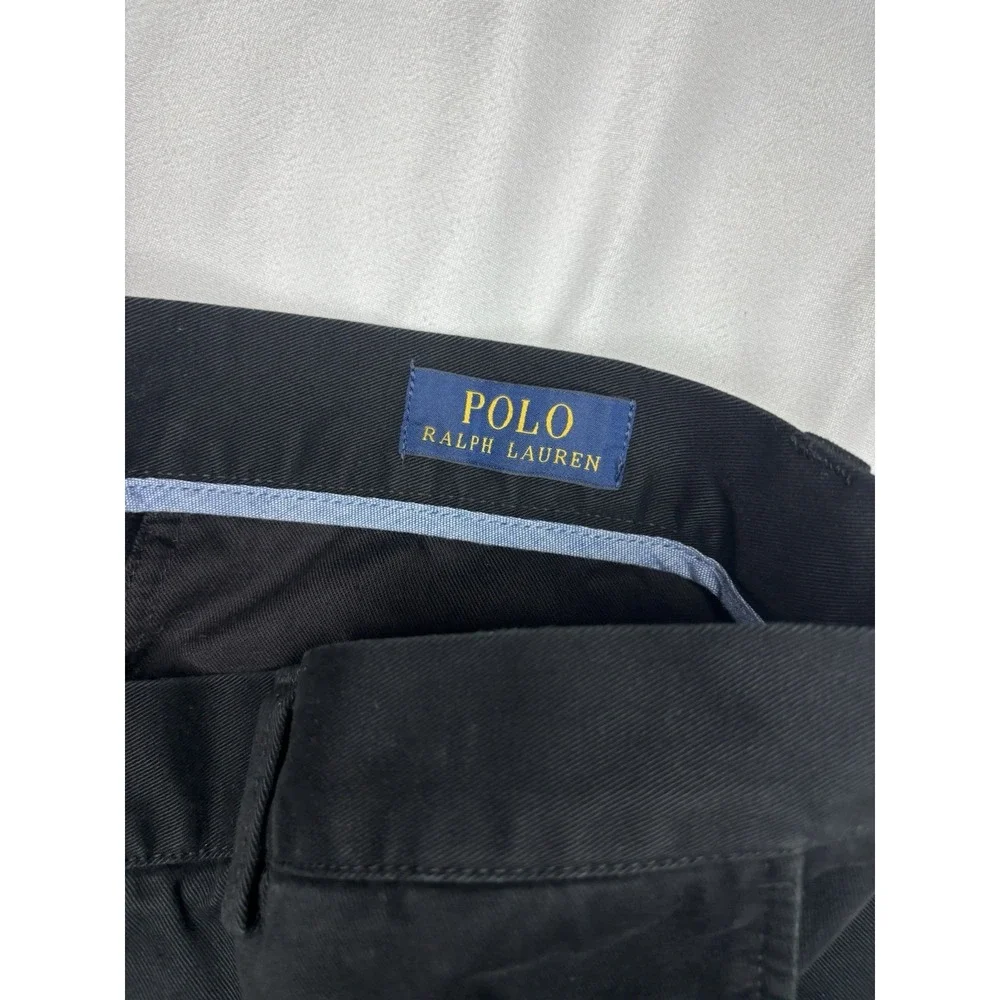 Polo Ralph Lauren Chino Shorts Men's Size 35 Black 9